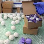 Sequim Gazette photo by Matthew Nash / Lavender bath bombs are packaged for sale at B&B Family Farm. Co-owner Kristy Hilliker said as the years go by, shes been able to tell what they need to make for online sales and in-person.