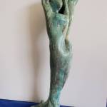 Photo courtesy of Blue Whole Gallery / Posing by Carol Janda, a featured artist at the Blue Whole Gallerys Creativity Comes in Many Forms exhibit in July.