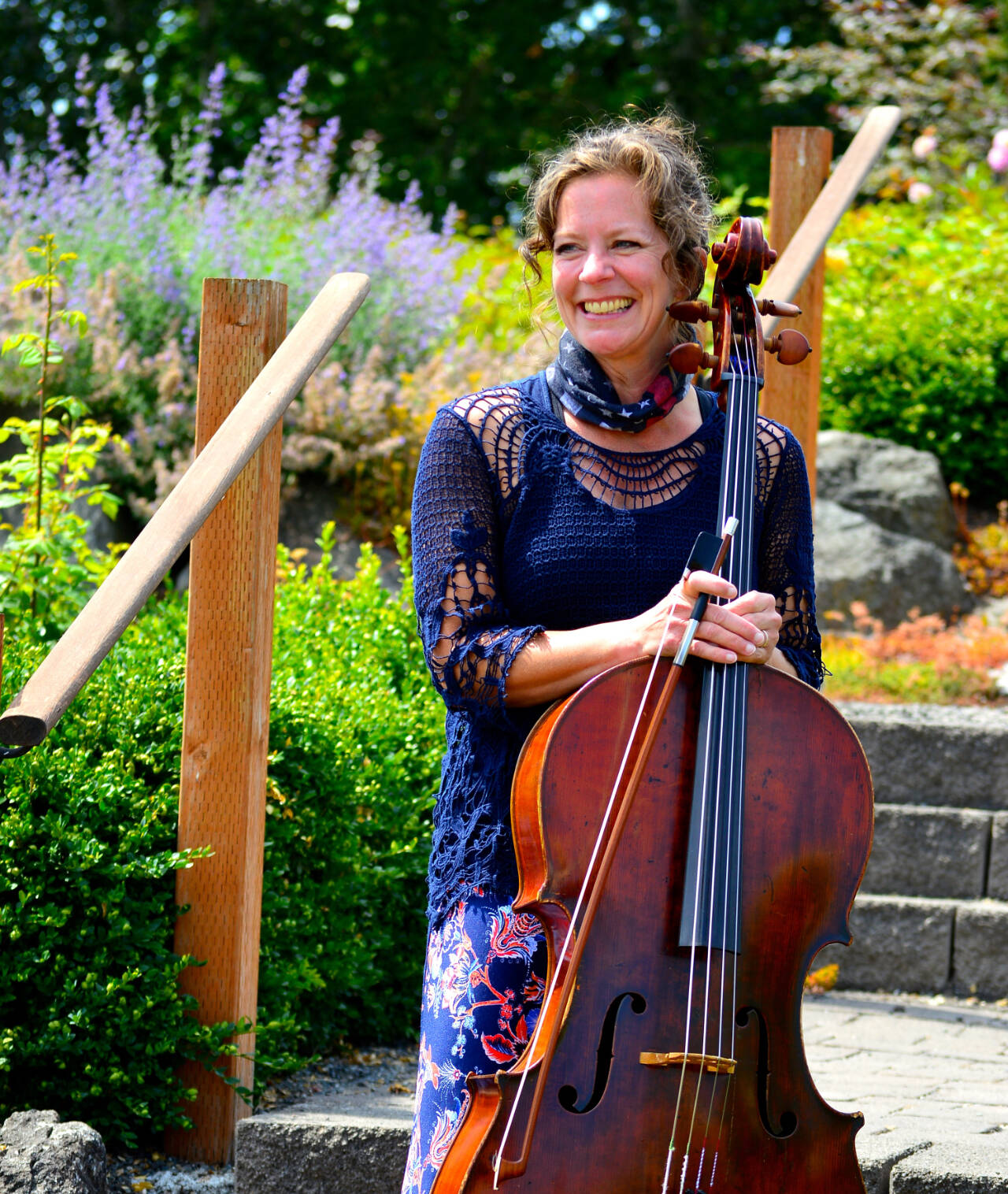 Photo by Diane Urbani de la Paz
Cellist Traci Winters Tyson is among the locally-grown featured soloists in the Port Angeles Symphonys 91st season.