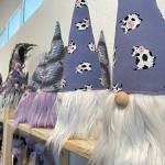 Sequim Gazette photo by Matthew Nash/ Lavender-filled gnomes are hand-sewn by Gnomelicious Lavender Farm co-owner Ashley Reddicks and filled with the farms lavender and organic wheat. Shes made about 500 gnomes in the last two years, she said.