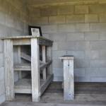 Sequim Gazette photo by Matthew Nash/ Inside George Washington Inns new Washington Prayer Castle is a platform and bench to pray, read a Bible, and take photos. Co-owner Dan Abbott said they want to continue to highlight George Washingtons faith.