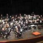 Photo by Richard Greenway/Sequim City Band
The Sequim City Band, pictured here on stage at the Sequim High School auditorium for a March 12, 2023 concert, takes to the stage for the Field Arts & Events Halls Community Days on Sunday, July 23.