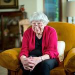 Photo by Dan DeLong for Kaiser Health News / Rose Crumb, who led Volunteer Hospice of Clallam County in Port Angeles for three decades, now has a nursing scholarship named for her legacy at St. Martins University.