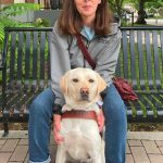 Photo courtesy Sequim Puppy Raisers/ Babs, a yellow lab raised by Jon and Karen Tyson with Sequim Puppy Raisers, completed in-home training with Diana in Idaho and graduated on June 14 from the Guide Dogs for the Blind program.