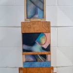 Sequim Gazette photo by Emily Matthiessen / Mixed media artist Mike McCollum will have a reception for his show at Dandelion Botanical Company of Aug. 4 from 4-6 p.m.