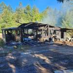 Photo courtesy of Clallam County Sheriffs Office
A deceased male was found inside a structure fire on the 300 block the Blue Grouse Lane near East Sequim Bay in the early morning hours of Wednesday, Aug. 2. The Clallam County Sheriffs Office later identified the man as 44-year-old Brian J. Long.