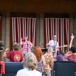 Sequim Gazette file photo by Michael Dashiell
Peninsula favorite Black Diamond Junction keeps the crowd hopping at the Sequim Independence Day party on July 4 at Carrie Blake Community Park. The group plays at Sherwood Assisted Livings Classic Hits & Classic Cars event on Saturday, Aug. 19, in combination with a Sequim Valley Car Club car show.