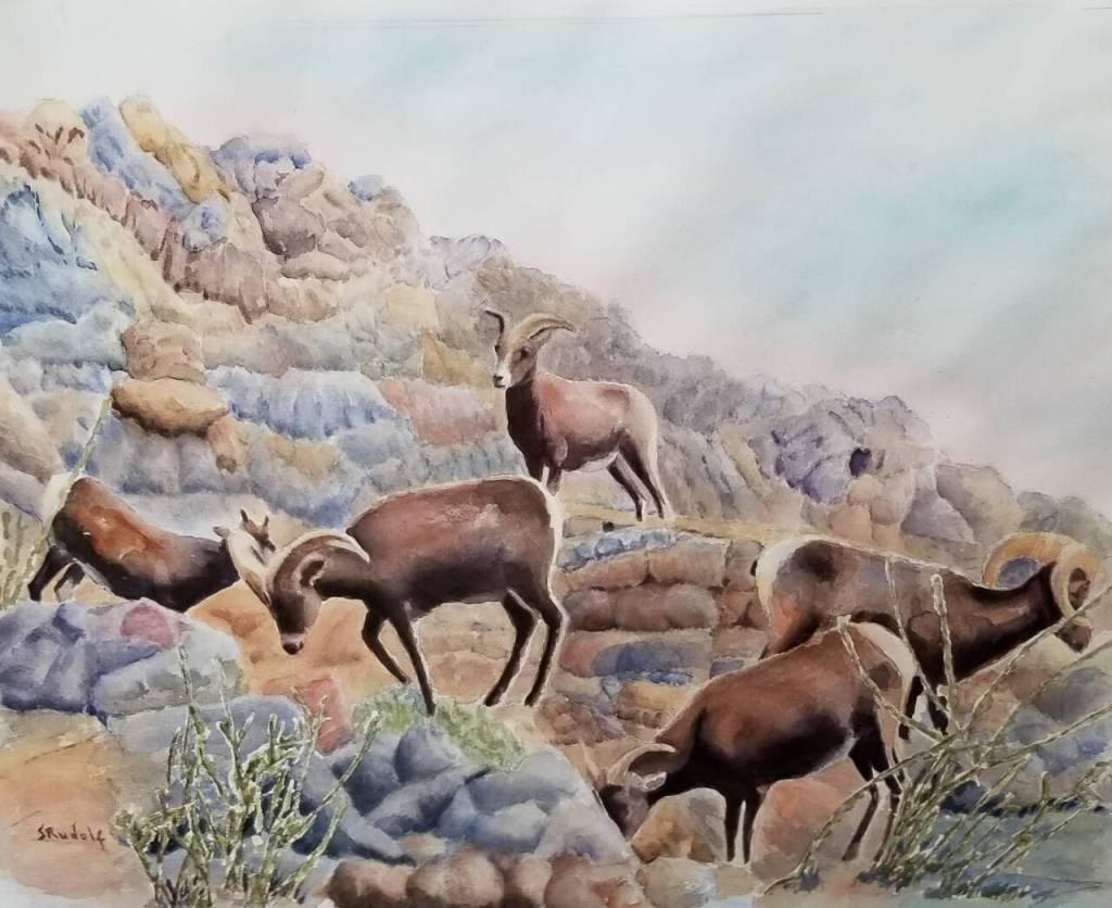 Artwork courtesy of Peninsula ART Friends / Lunchtime by Shirley Rudolf, a featured artist in the Peninsula ART Friends second art faire, set for 10 a.m.-6 p.m. Saturday, Sept. 2, at Sequim Museum & Arts.