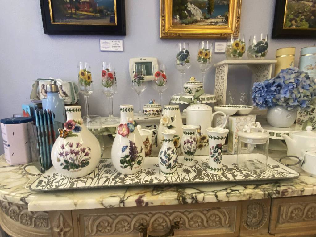 Sequim Gazette photo by Megan Rogers / Laura Segil got her love of collecting and beautiful things from her mom.