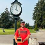 Photo courtesy of The Cedars at Dungeness / Marcus Coventon is the 2023 mens club net champion at The Cedars at Dungeness.