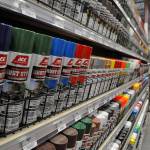 Sequim Gazette photo by Matthew Nash/ Sequim Ace Hardware offers ample amounts of paint, and its paint center acts a customer service station, staff said.