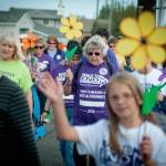 Photo courtesy of Alzheimers Association Washington Chapter
Participants take part in the Walk to End Alzheimers in Sequim in 2014.