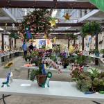 Photo courtesy Sequim Prairie Garden Club
 Sequim Prairie Garden Club helped decorate the Floral Barn at the Clallam County Fair and it won Best Barn.