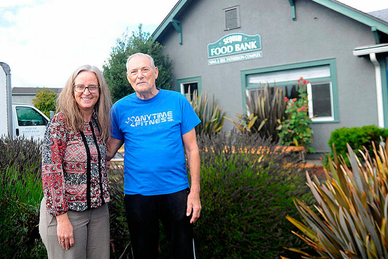 Sequim Gazette file photo by Michael Dashiell
Continuing her birthday tradition, Twyla Luke will run 55 miles on her birthday, Sept. 27, following inspiration from Chuck Milliman who runs similar distances for each of his birthdays. This year, shes running to benefit Maui Food Bank to support fire victims.