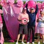 Photo courtesy of Sunland Womens Golf Association / First place gross winners at the Sunland Womens Golf Associations 2023 Drive for the Cure tourney are, from left, David Vassar, Shane Vassar, Cheryl Coulter and Jay Tomlin.