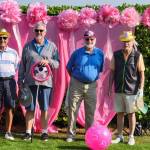 Photo courtesy of Sunland Womens Golf Association / First place net winners at the Sunland Womens Golf Associations 2023 Drive for the Cure tourney are, from left, Dan OClaray, Jeff Fox, Marty OBrien and Wes Stoecker.