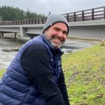 Photo courtesy of Port Townsend Marine Science Center / Kevin Long, the driving force in several major salmon habitat restoration projects in Clallam and Jefferson counties, is the 2023 Eleanor Stopps Environmental Leadership Award recipient.