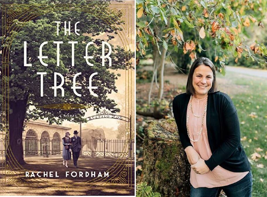 Photo/book cover courtesy of Pacific Mist - Books, Cards Gifts / Meet author Rachel Fordham at Pacific Mist - Books, Cards Gifts, 122 W. Washington St., where she will showcase her newest release, The Letter Tree, a historical romance/mystery.