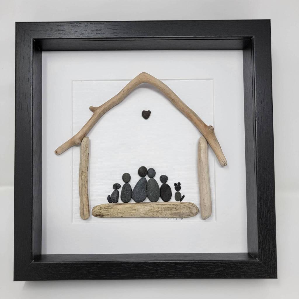 Photo courtesy of Strait from the Artists
Family home by Diane Fatzinger of Sticks n Stones Designs, a featured artist on the 2023 Strait from the Artists Studio Tour set for Nov. 11-12.