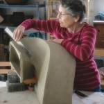 Photo courtesy of Peninsula College / Sculptor Jan Hoy (pictured) and photographer Harry von Stark see their artistry on display in a dual exhibit at Peninsula Colleges PUB Gallery of Art through Jan. 26.