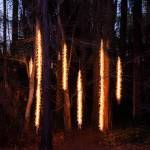 Photo courtesy of Port Angeles Fine Arts Center / Melt Down by Andy Rovelstad, a returning artist to the Port Angeles Fine Arts Centers Light Art Exhibition. This years theme is Nature After Dark.