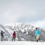 Sequim Gazette file photo by Michael Dashiell
Snowshoers enjoy a new snowfall at Hurricane Ridge. The road to the Ridge opens Nov. 24, weather permitting, with the ski area scheduled to open Dec. 3.