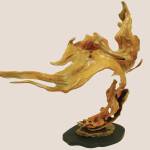 Photo courtesy of Olympic Driftwood Sculptors
Nebula by Tuttie Peetz, who, along with other Olympic Driftwood Sculptors, offer their artistry at an exhibit at Sequim Museum & Arts in December.