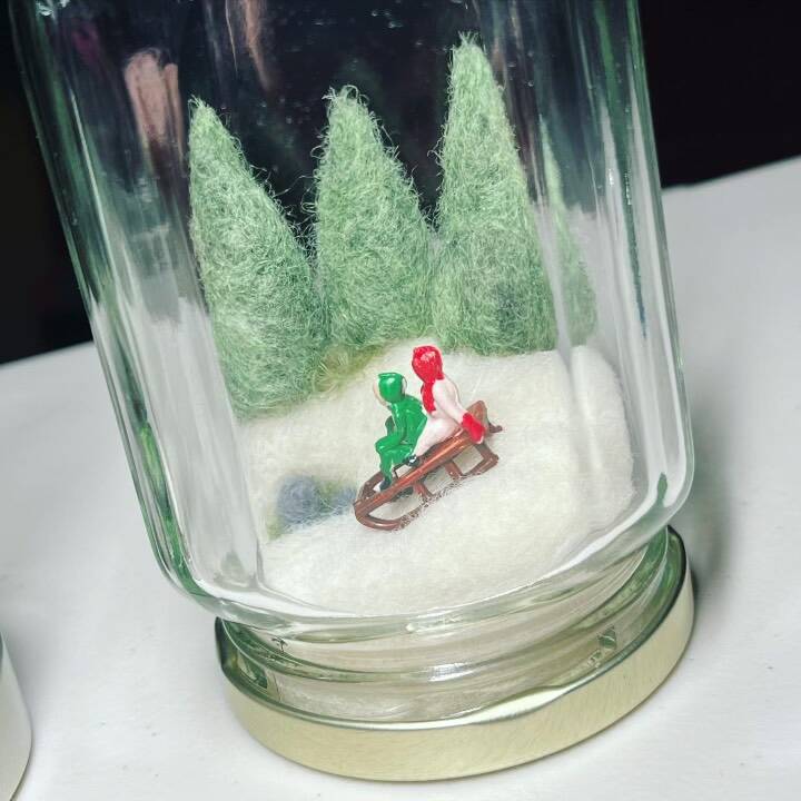 Photos courtesy of North Olympic Fiber Arts Festival
Artwork by Jennifer Harris , a featured artist at the Small Business Saturday Fiber Artists Market.