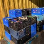 Photo courtesy of Kim Wennerberg / The 2023 Sequim Cranksgiving event topped 1,700 pounds and $3,400 for the Sequim Food Bank.