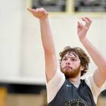 Former Port Angeles standout Wyatt Dunning is back to play his sophomore season with the Peninsula College men's basketball team.