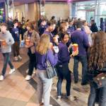 Photos by Keith Thorpe/Olympic Peninsula News Group
Sequim students line up for complementary concessions prior to a special screening of The Boys in the Boat at Deer Park Cinemas in Port Angeles on Dec. 8.