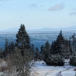 Photo by Andra Tashjian/ Andra Tashjian snaps this photo of recent snowfall that covers Diamond Point.