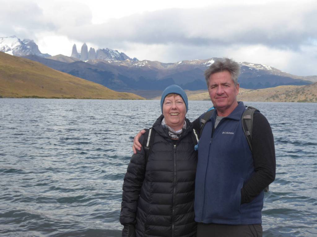 Photos courtesy of John Popinski
John and Robin Popinski enjoy the scenery around Tierra Patagonia.