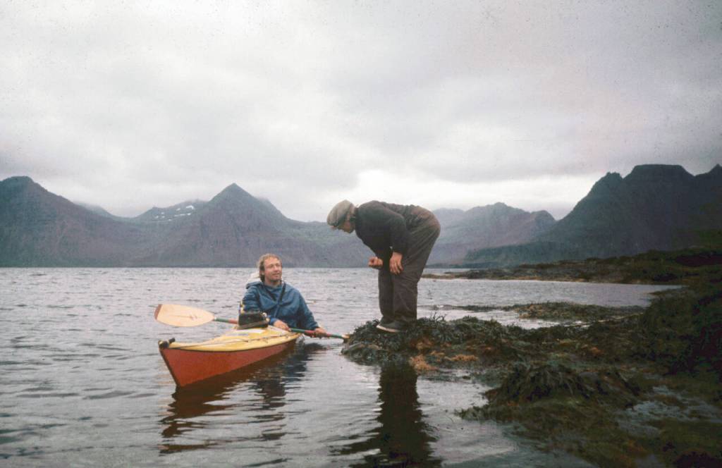 Photo courtesy of Nigel Foster / Geoff Hunter with Axel in northwest Iceland.