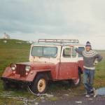 Photo courtesy of Nigel Foster / Nigel Foster, pictured here on Flatey Island, offers details of his 1977 kayak circumnavigation of Iceland at a 2024 Travelers Journal Series presentation on Feb. 29.