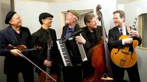 Photo courtesy of Pearl Django
Pearl Django, known for their gypsy Jazz swing style, will perform at the Palindrome Port Townsend Event Center on Saturday, April 20.