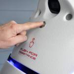 An emergency button on Rudy the robot allows for people to seek emergency assistance at locations that robots are on patrol. Each robot features a two-way speaker system along with 360-video recording and thermal anomaly detection, and more.