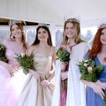 Photo by Laurie Davies/Clallam County Fair
This years Clallam County Fair royal court are, from left, Princess Aliya Gillett of Forks, Princess Tish Hamilton of Port Angeles, Queen Brooklyn McKnight of Port Angeles and Princess Olivia Ostlund of Sequim. The four were crowned Jan. 27 and will preside over the 2024 Clallam County Fair from Aug. 15-18. More than 150 people attended the coronation conducted at the Exposition Building at the Clallam County Fairgrounds. A silent auction raised more than $1,200 for scholarships.