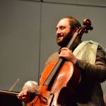 Photo by Diane Urbani de la Paz/Port Angeles Symphony
Cellist Julian Schwarz, pictured rehearsing in spring 2023, rejoins the Port Angeles Symphony Orchestra for two performances on Saturday, Feb. 17.