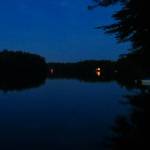 Photo courtesy of Jeff and Louise Davis / A peaceful night on Lake Arrowhead in southern Maine.