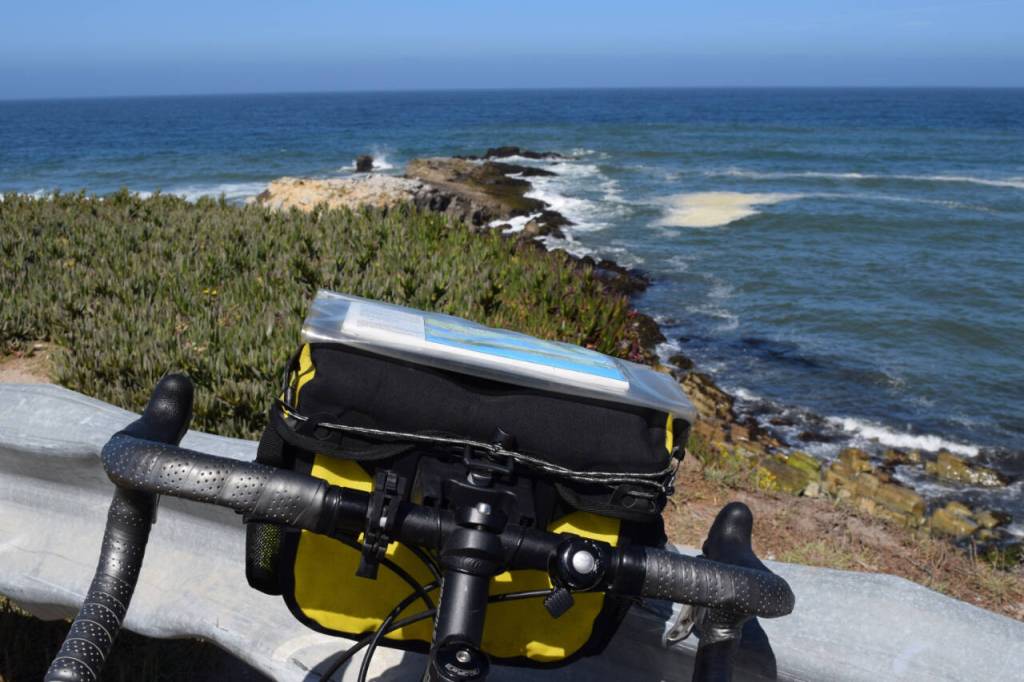 Photo courtesy of Bill Thorness / A typical scene along the Pacific Coast cycling route, which uses long sections of Highway 101 and Highway 1.