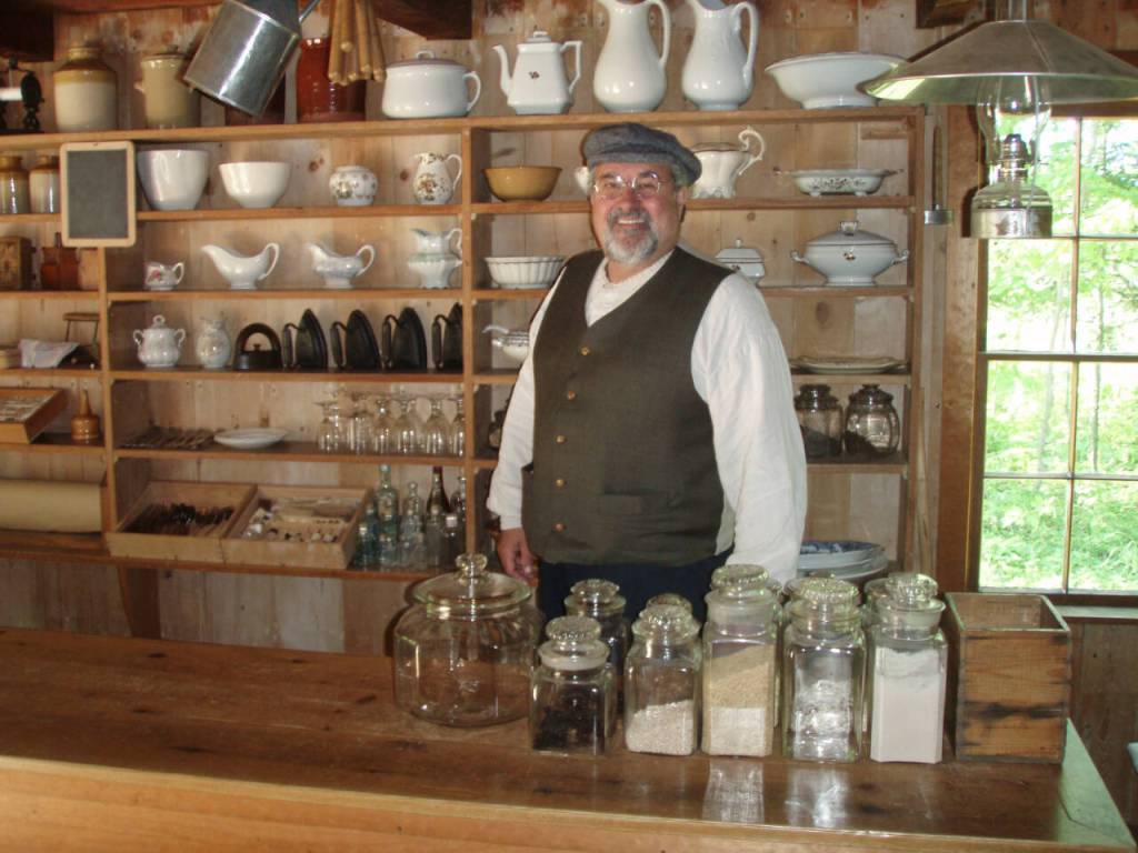 Photo courtesy of Tony and Jen Burgess / A general store in an Acadian village open-air museum in Caraquet, New Brunswick.