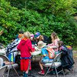 Photo courtesy of Port Angeles Fine Arts Center / Students work on a project at a Port Angeles Fine Arts Center summer camp in 2023.