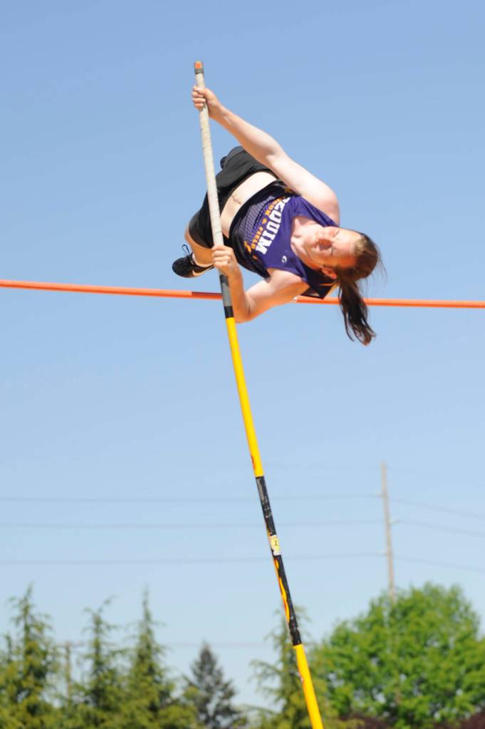 Sequim Gazette file photo by Michael Dashiell / Sequims Brody Anderson competes at the class 2A state meet in 2023.