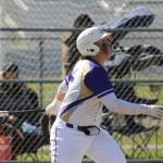 Sequim Gazette filee photo by Michael Dashiell / Sequims Ayden Holland, pictured here batting in the Wolves West Central District tournament match-up with Franklin Pierce in 2023, is the lone returning senior on this years SHS baseball squad.