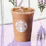 Photo courtesy Starbucks/ Iced Lavender Oatmilk Latte
