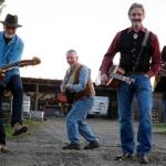 Photo courtesy of FarmStrong / John Pyles, Rick Meade, Jim Faddis and Cort Armstrong of FarmStrong play the Port Angeles Field Arts & Events Hall on Saturday, March 30.