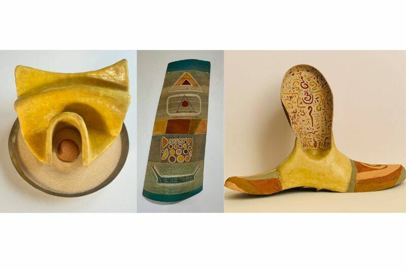 Artwork by Jyoti Duwadi / View artwork from Jyoti Duwadi at the Port Angeles Fine Art Center exhibit, Reimagining the Intersection of Art & Environment - Exploring Natural & Repurposed Materials, from April 5-May 29.