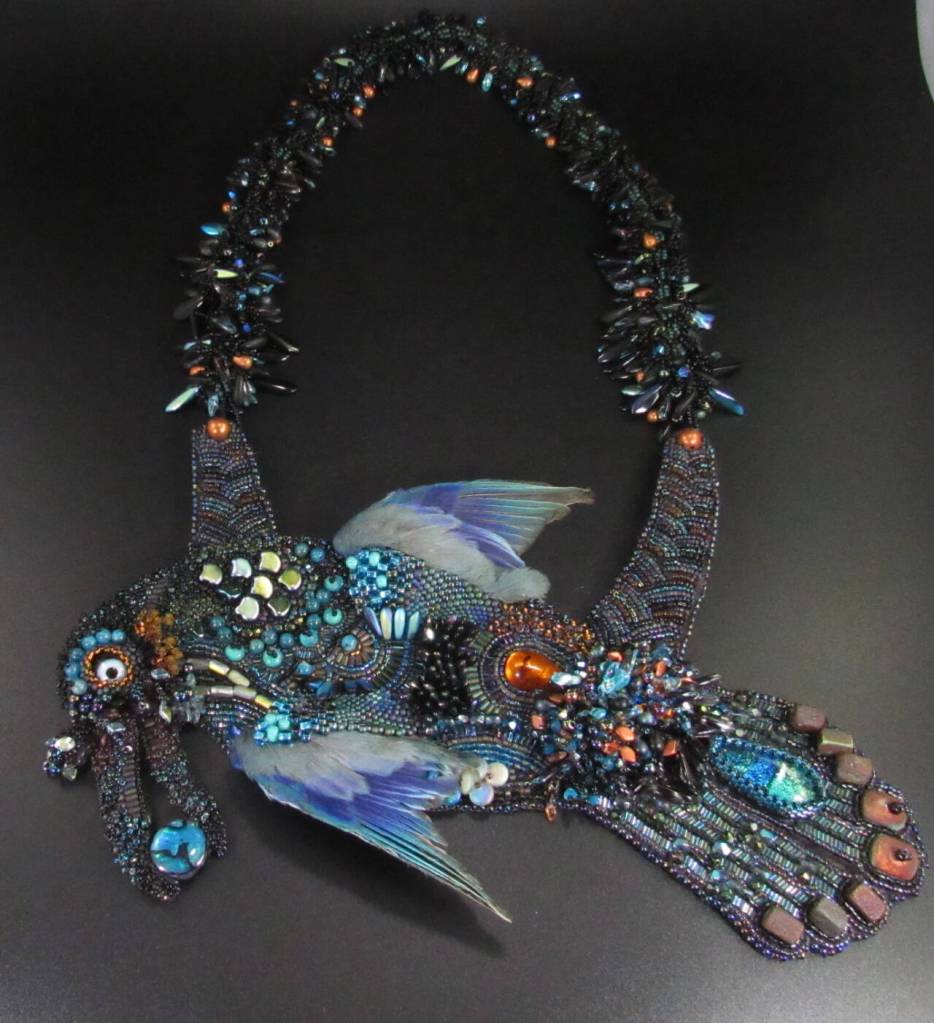 binary commentPhoto courtesy of Jennifer Rose / Crow Color by Jennifer Rose, one of two featured artists at the Blue Whole Gallery in April.