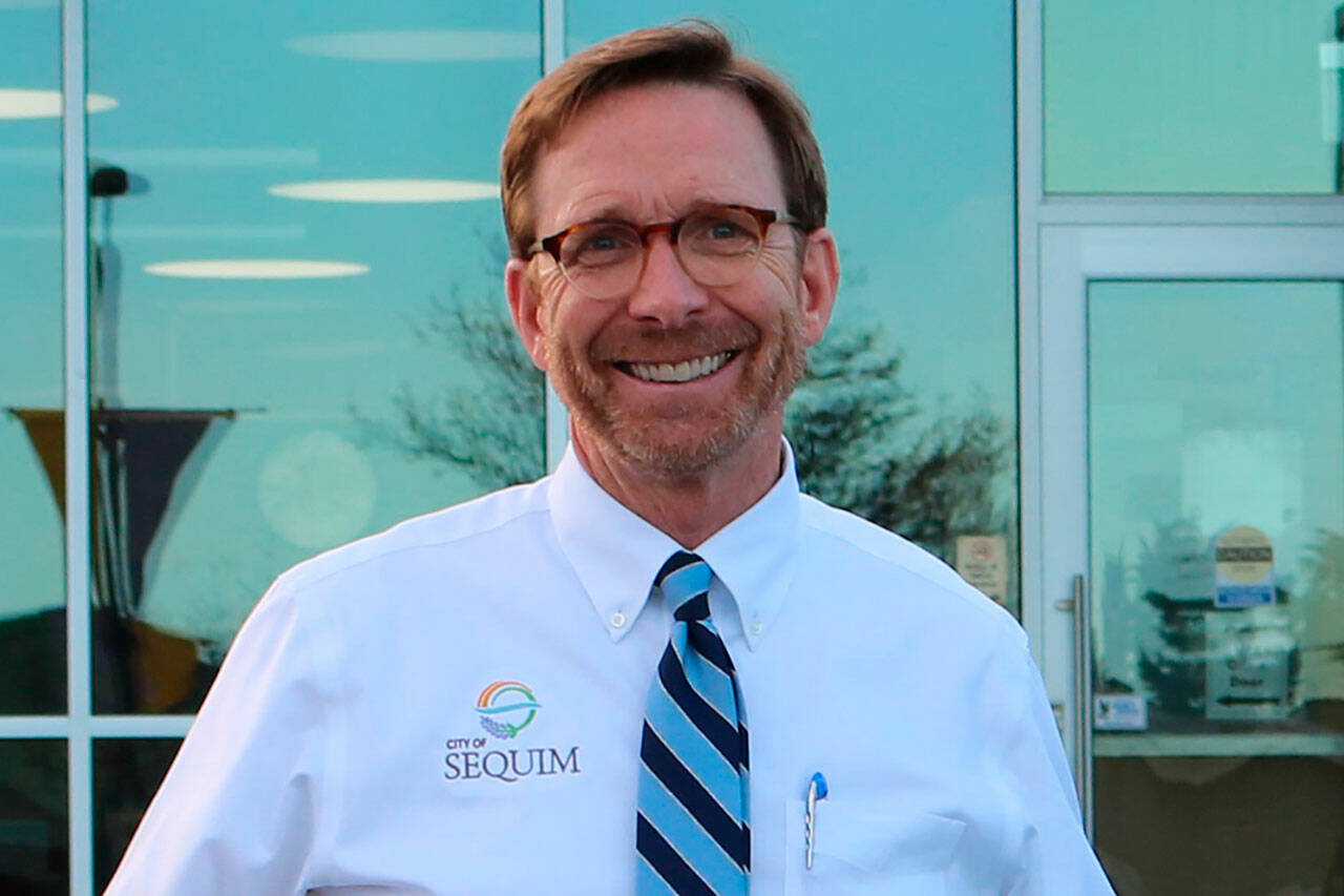 Photo courtesy of the City of Sequim
For the second time in as many times, Sequim City Council gave City Manager Matt Huish a positive annual review.